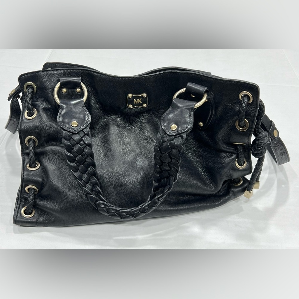 Michael Kors black leather shoulder bag - Picture 9 of 15